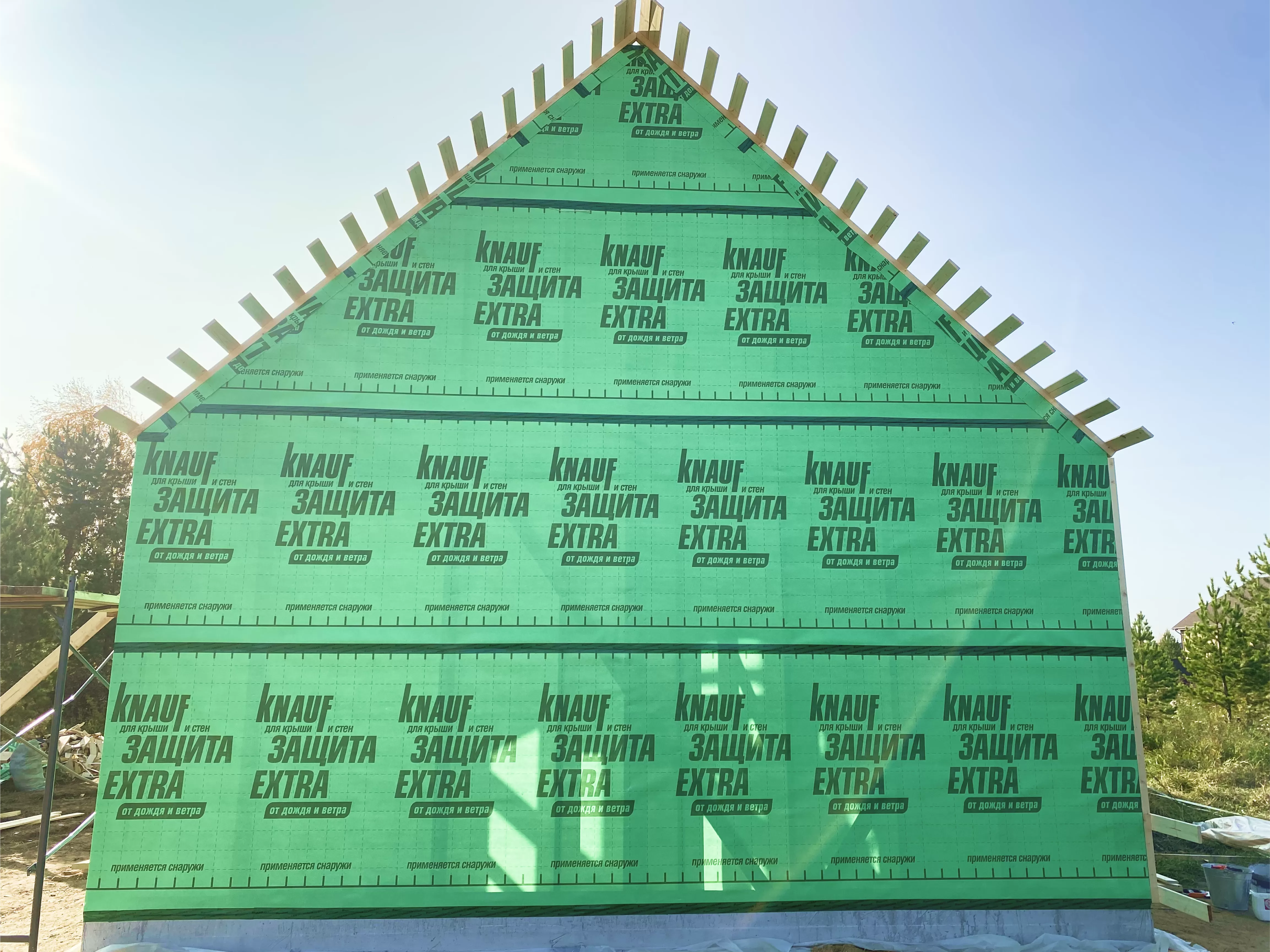 Надёжные плёнки и мембраны Knauf Insulation Защита для вашего дома: 75 м² защиты от влаги и ветра