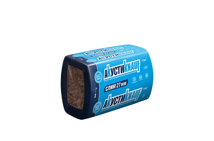 АкустиКНАУФ СЛИМ 27х600х920 / 11 м2 / 20 плит