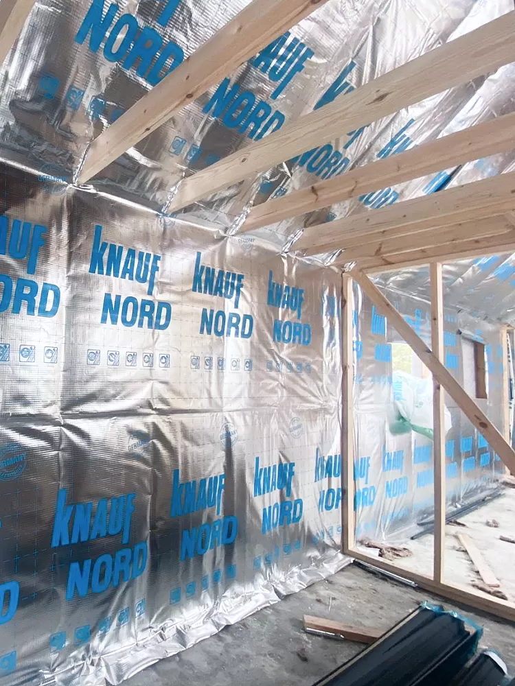 KNAUF NORD Vapor Barrier отражающая / 75 м2 - фото 8