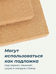 Мягкая древесноволокнистая плита АкустиКНАУФ 12х600х1250 / 6 м2 / 8 плит - фото 4